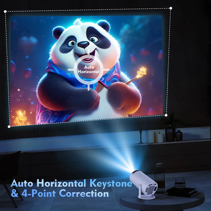 Magcubic Projector HY300 Pro Android 11 Dual Wifi LCD 4K Video 8GB Support Quad Core ARM Cortex-A53 Portable Mini Beamer